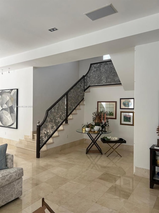 4 Coconut Ln, Key Biscayne, FL 33149 - staircase with baseboards