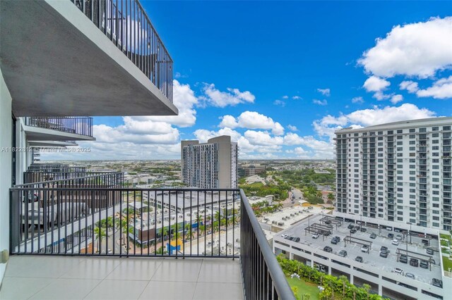 5252 NW 85th Ave Unit 1505, Doral, FL 33166 - balcony featuring a view of city