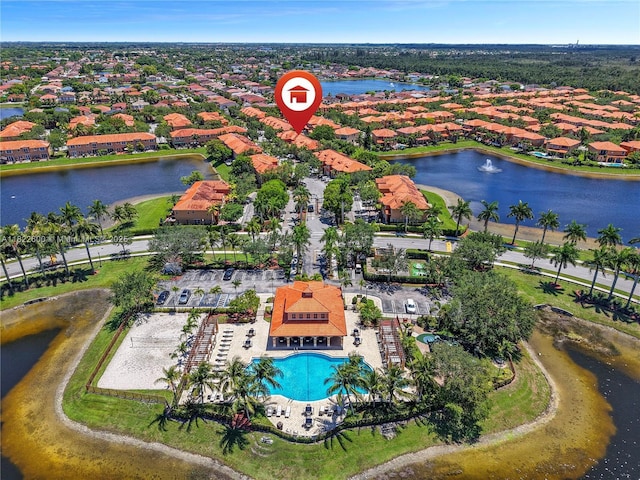 3086 SW 153rd Path, Miami, FL 33185 - aerial view of residential area with a large body of water