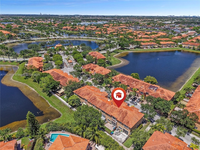 3086 SW 153rd Path, Miami, FL 33185 - aerial view of property's location with a large body of water