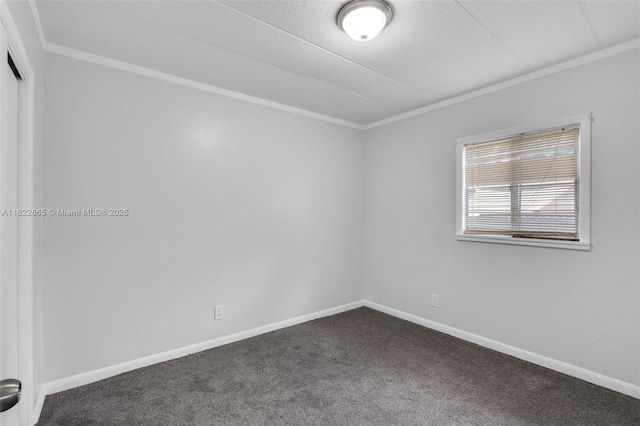 2135 NW 154th St, Miami Gardens, FL 33054 - carpeted spare room with ornamental molding and baseboards