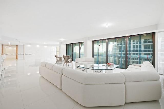 10205 Collins Ave Unit 1504, Bal Harbour, FL 33154 - view of tiled living room