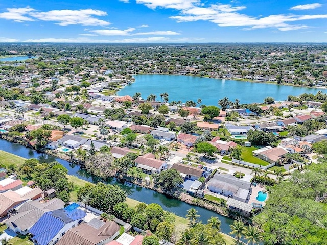 15013 SW 65th Ter, Miami, FL 33193 - aerial view of residential area with a nearby body of water