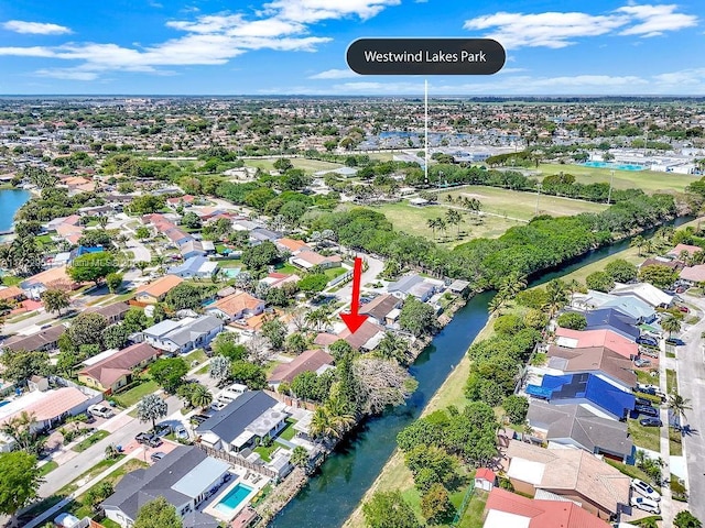 15013 SW 65th Ter, Miami, FL 33193 - view of property location featuring a large body of water and nearby suburban area