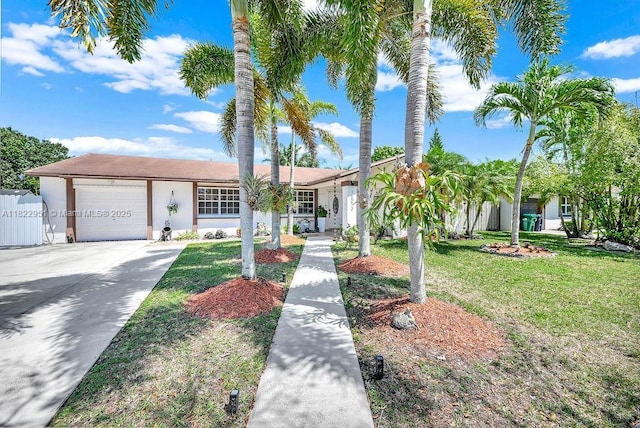 15013 SW 65th Ter, Miami, FL 33193 - view of front of home with a garage, stucco siding, and driveway