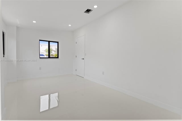 1640 NE 183rd St, North Miami Beach, FL 33179 - spare room with recessed lighting
