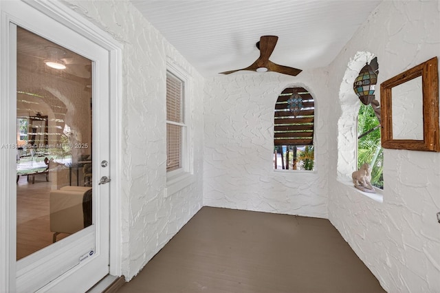 1314 SE 1st Ave, Fort Lauderdale, FL 33316 - view of patio / terrace with ceiling fan