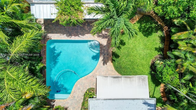 1314 SE 1st Ave, Fort Lauderdale, FL 33316 - drone / aerial view of a pool