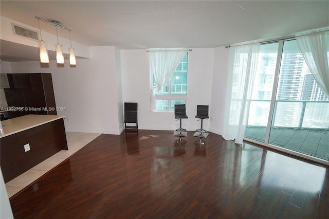 1900 N Bayshore Dr Unit 2510, Miami, FL 33132 - living room with light wood-style floors