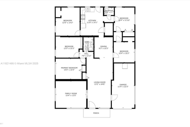 2390 Service Rd, Opa-Locka, FL 33054 - view of room layout