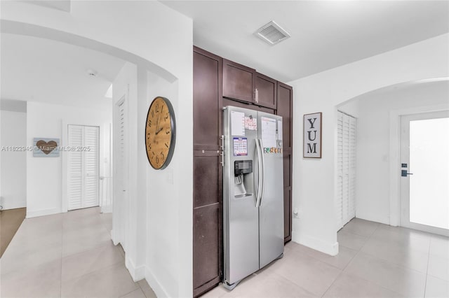 6728 SW 140th Ct, Miami, FL 33183 - corridor with arched walkways and light tile patterned flooring