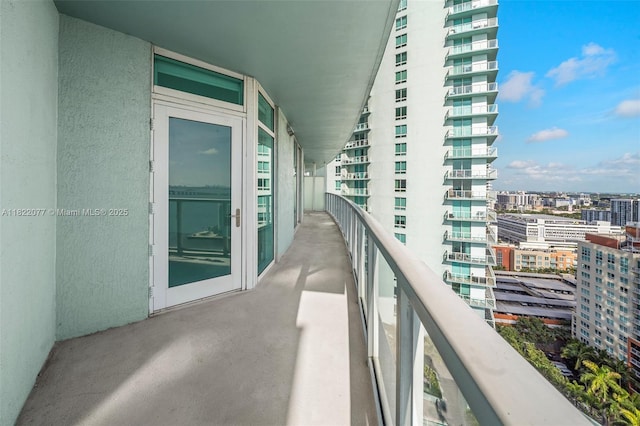 1900 N Bayshore Dr Unit 2104, Miami, FL 33132 - balcony with a city view