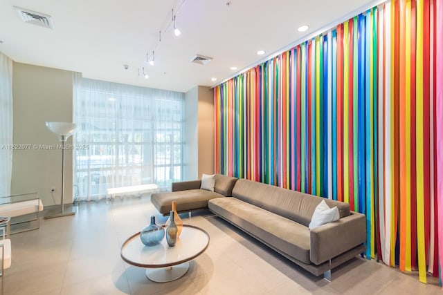 1900 N Bayshore Dr Unit 2104, Miami, FL 33132 - living area with rail lighting