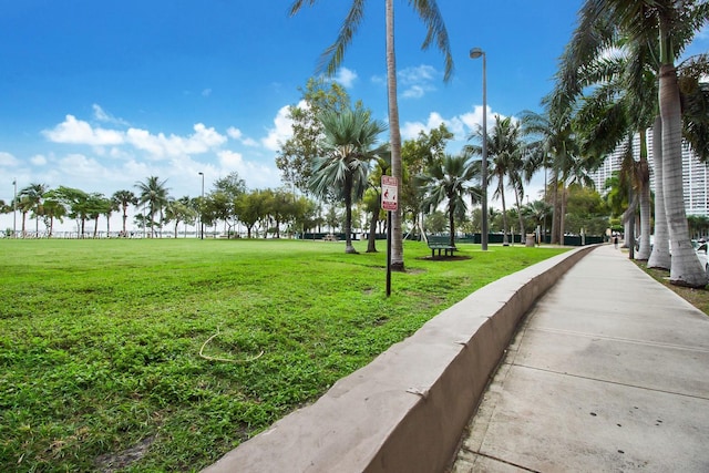 1900 N Bayshore Dr Unit 2104, Miami, FL 33132 - view of community featuring a lawn