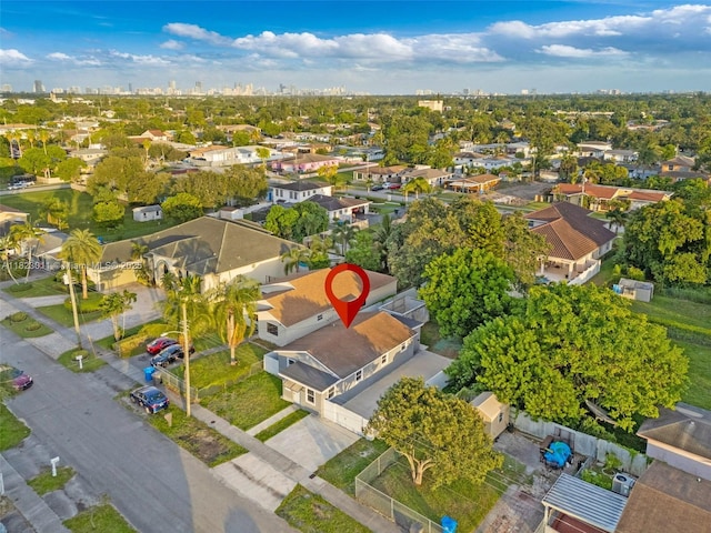 4622 SW 23rd St, West Park, FL 33023 - aerial perspective of suburban area