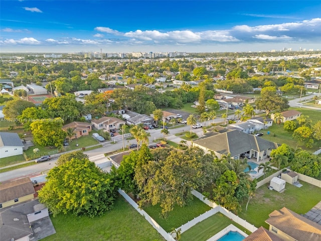 4622 SW 23rd St, West Park, FL 33023 - aerial overview of property's location with nearby suburban area