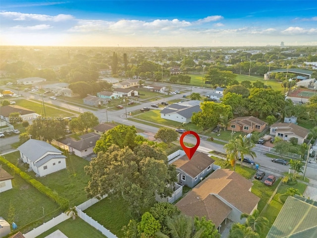 4622 SW 23rd St, West Park, FL 33023 - aerial overview of property's location with nearby suburban area