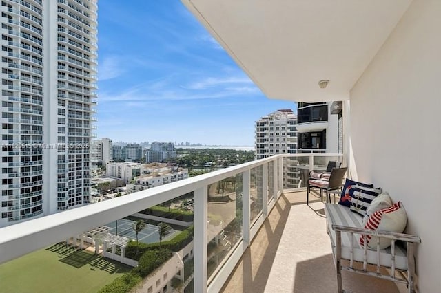 6423 Collins Ave Unit 1605, Miami Beach, FL 33141 - balcony with a city view