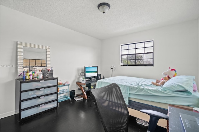 17845 SW 112th Ct, Miami, FL 33157 - bedroom featuring a textured ceiling and wood finished floors