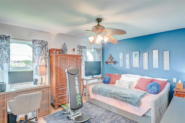 30 Bunker Ln Fl, Grove City-Rotonda, FL 33947 - office with ceiling fan