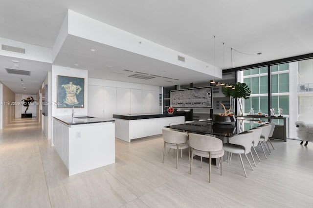 1000 Biscayne Blvd Unit 3402, Miami, FL 33132 - dining room featuring floor to ceiling windows