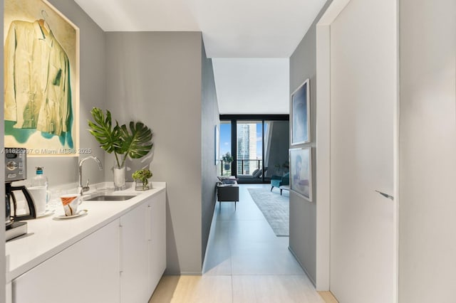 1000 Biscayne Blvd Unit 3402, Miami, FL 33132 - corridor featuring a sink