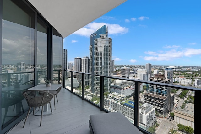 1000 Biscayne Blvd Unit 3402, Miami, FL 33132 - balcony featuring a city view