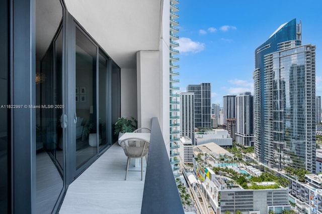 1000 Biscayne Blvd Unit 3402, Miami, FL 33132 - balcony featuring a city view