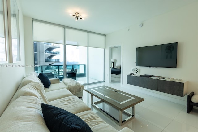 900 Biscayne Blvd Unit 2210, Miami, FL 33132 - living room with floor to ceiling windows