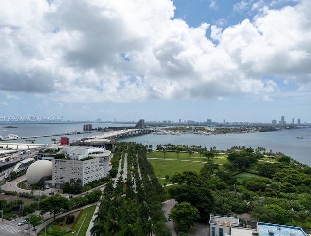 900 Biscayne Blvd Unit 2210, Miami, FL 33132 - view of urban area with a notable bridge and a nearby body of water