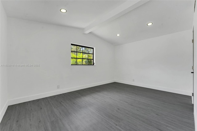 2413 Gulfstream Ln, Fort Lauderdale, FL 33312 - spare room with dark wood-type flooring and recessed lighting