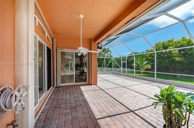 1001 SW 189th Ave, Pembroke Pines, FL 33029 - view of patio / terrace featuring a lanai