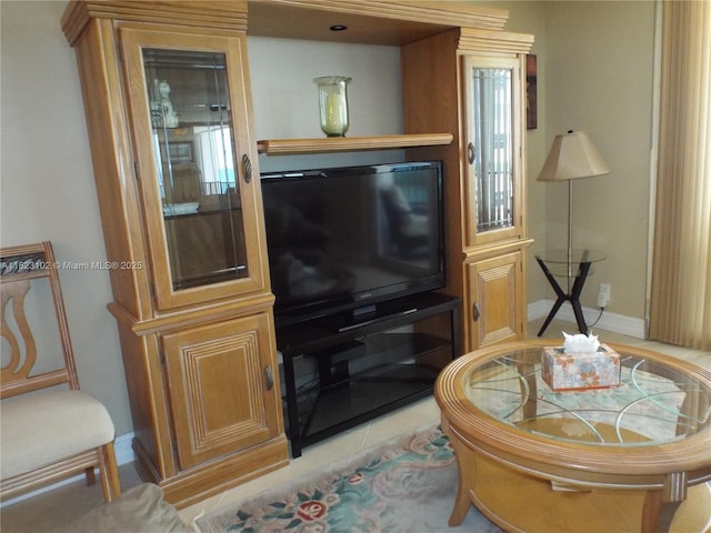 1890 S Ocean Dr Unit 504, Hallandale Beach, FL 33009 - living room with baseboards