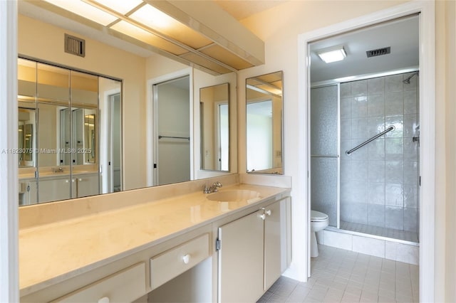 9455 N Belfort Cir Unit 211, Tamarac, FL 33321 - full bath featuring tile patterned floors, a shower stall, and vanity