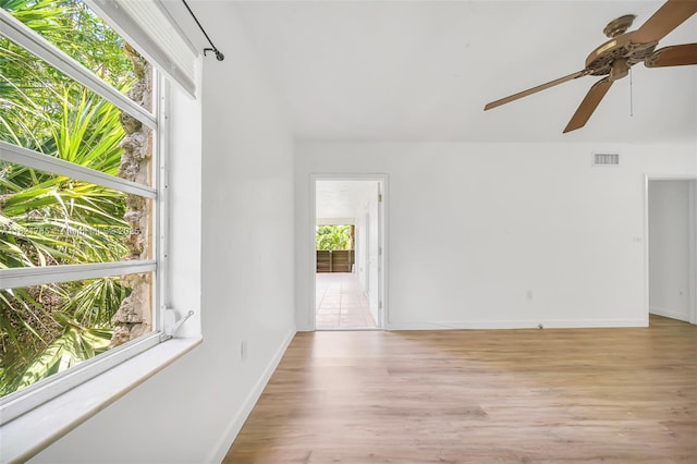 8335 SW 72nd Ave Unit 315D, Miami, FL 33143 - unfurnished room featuring ceiling fan and light wood-style flooring