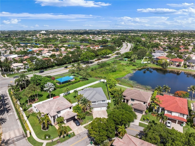 2631 SW 180th Ave, Miramar, FL 33029 - aerial view of residential area featuring a large body of water