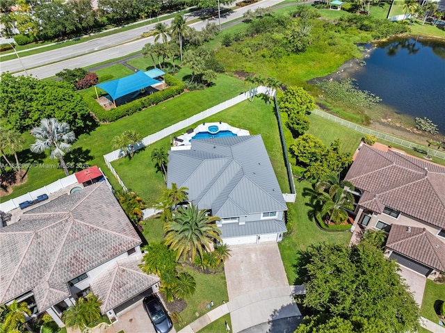2631 SW 180th Ave, Miramar, FL 33029 - aerial perspective of suburban area featuring a nearby body of water