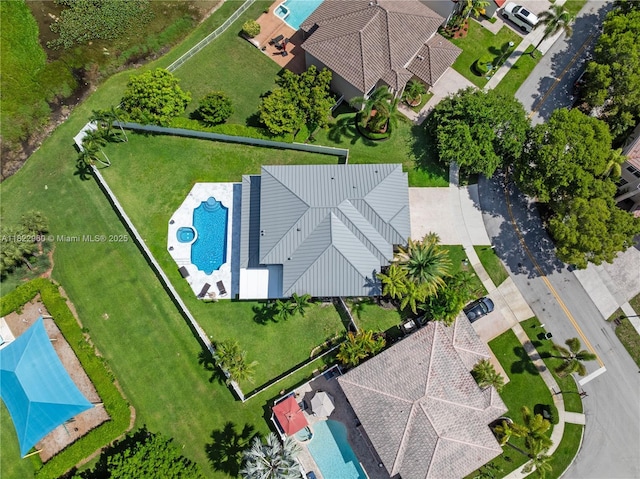 2631 SW 180th Ave, Miramar, FL 33029 - drone / aerial view of a pool