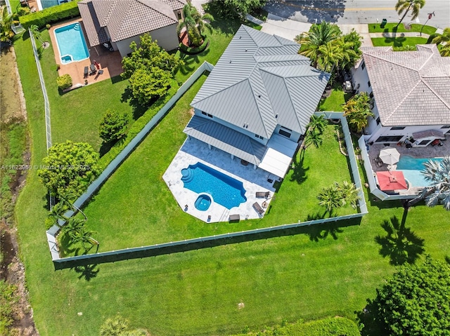 2631 SW 180th Ave, Miramar, FL 33029 - aerial view of property and surrounding area featuring a pool