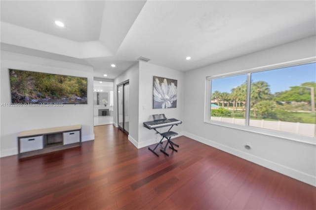 2631 SW 180th Ave, Miramar, FL 33029 - unfurnished room with wood finished floors and recessed lighting