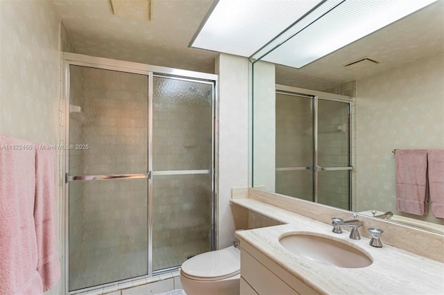 19667 Turnberry Way Unit 6-A, Aventura, FL 33180 - bathroom featuring vanity and a stall shower
