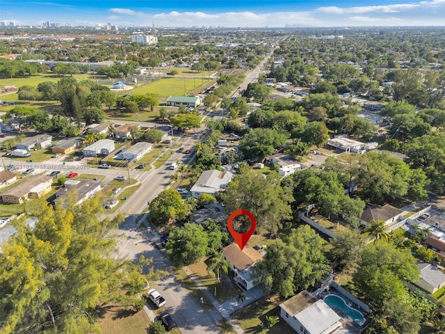 114 Marion Rd, West Park, FL 33023 - aerial view of property and surrounding area