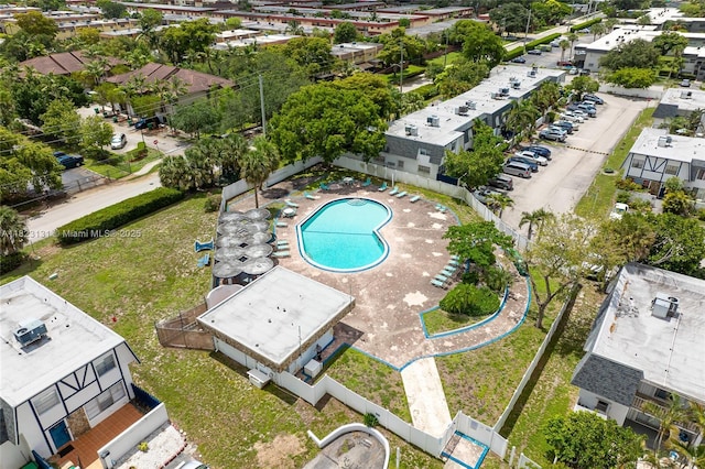 6797 SW 40th St Unit 71, Davie, FL 33314 - aerial view of a pool area