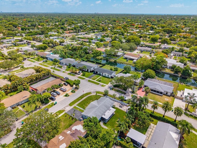9104 SW 180th St, Palmetto Bay, FL 33157 - aerial view of residential area featuring a nearby body of water