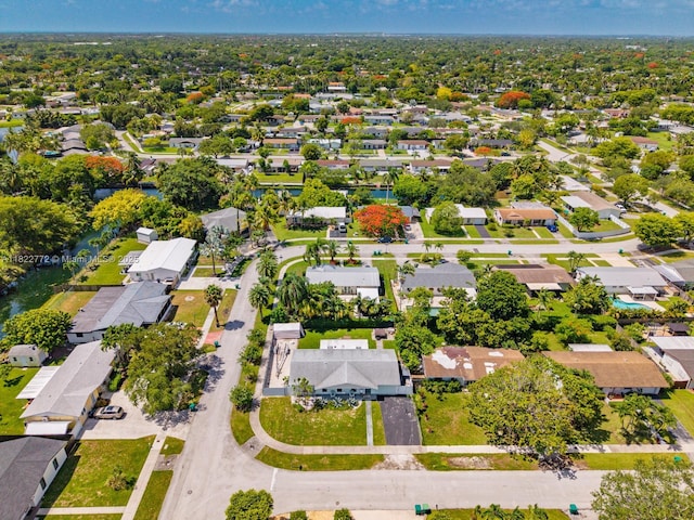 9104 SW 180th St, Palmetto Bay, FL 33157 - aerial view of property and surrounding area with nearby suburban area