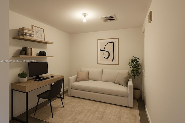 1600 NE 1st Ave Unit 1611, Miami, FL 33132 - office area with baseboards