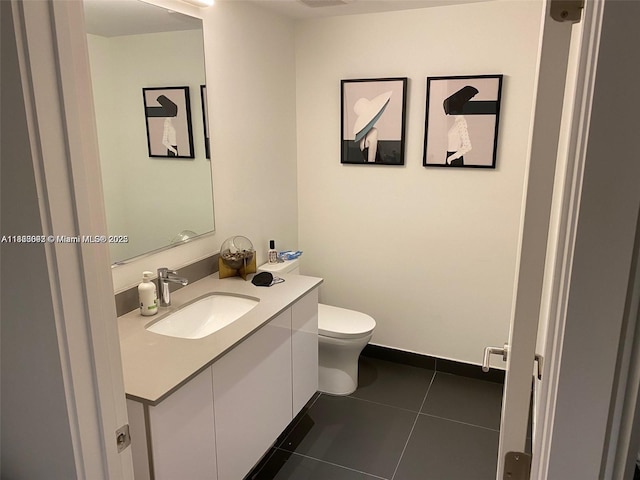 1600 NE 1st Ave Unit 1611, Miami, FL 33132 - bathroom featuring vanity and tile patterned flooring