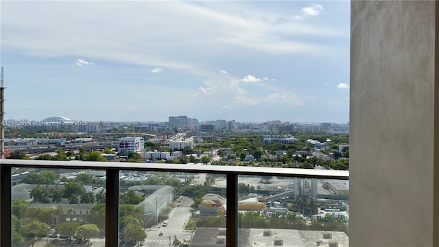 1600 NE 1st Ave Unit 1611, Miami, FL 33132 - balcony featuring a view of city
