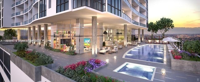 1600 NE 1st Ave Unit 1611, Miami, FL 33132 - view of property's community featuring a jacuzzi