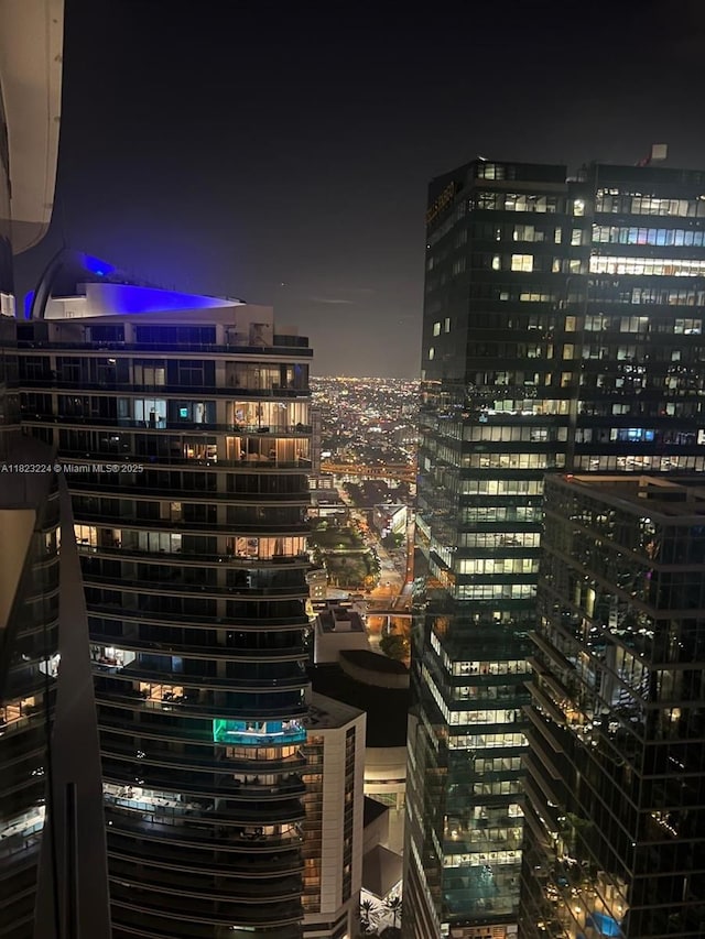 300 Biscayne Blvd Way Unit 5009, Miami, FL 33131 - city view featuring a view of city lights
